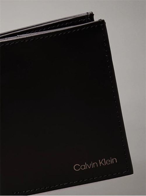 CK SMOOTH TRIFOLD 6CC W/COIN CALVIN KLEIN | K50K512073/BEH